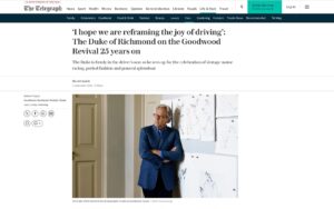 The Telegraph article with The Duke of Richmond